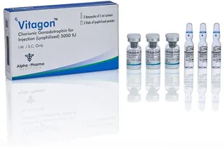 Alpha Vitagon x 3 Amp/5000iu Hcg