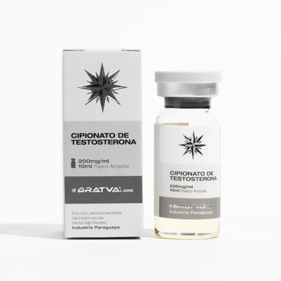 Bratva Testo Cipionato x 200 mg. x 10 ml.