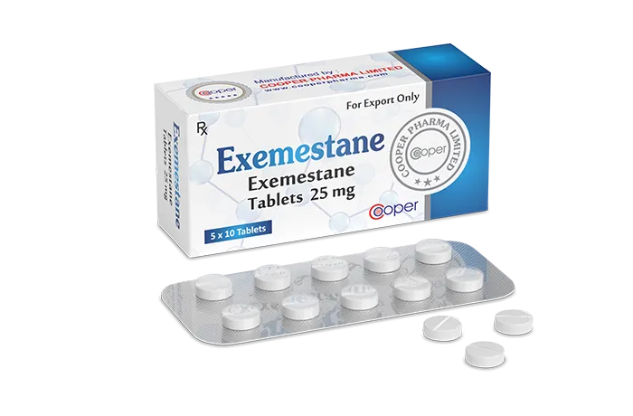 Cooper Exemestane x 25mg x 50 Tablets