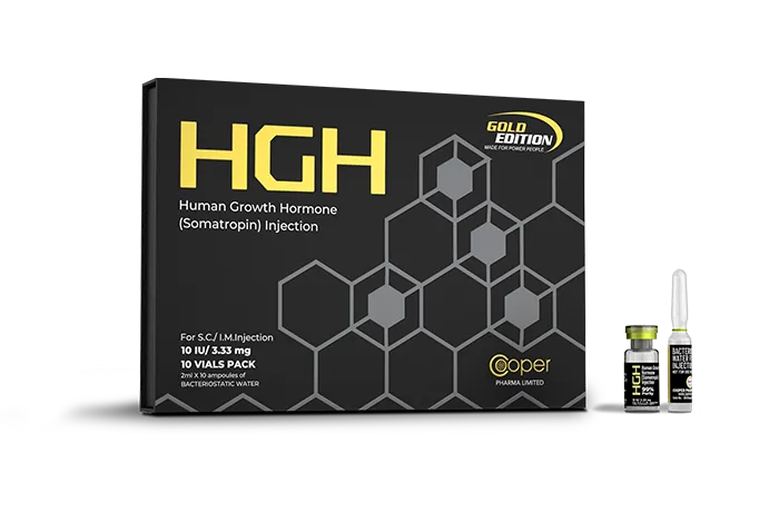 Cooper Hgh Gold Somatropin x 100 UI + Diluyente