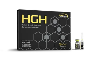 Cooper Hgh Gold Somatropin x 100 UI + Diluyente