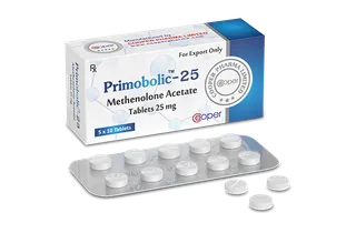 Cooper Primobolic-25 mg. x 50 Tabs.