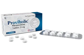 Cooper Provibolic (Mesterolona) 25 mg.