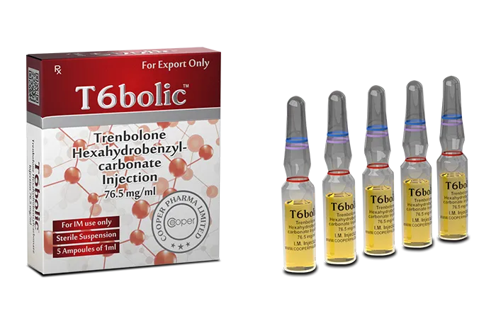 Cooper T6 Bolic x 5amp/1ml