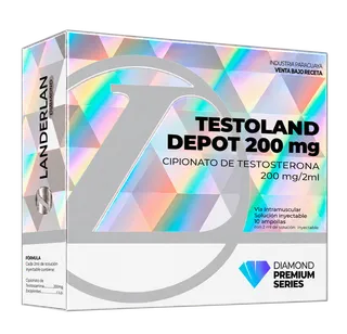 Diamond Testoland 200 mg. 10 Amp. x 2 ml.