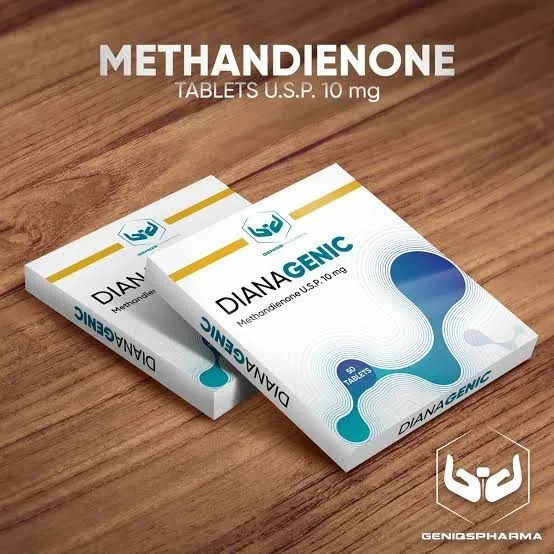 Geniqs Dianagenic x 10 mg. x 50 Comp.