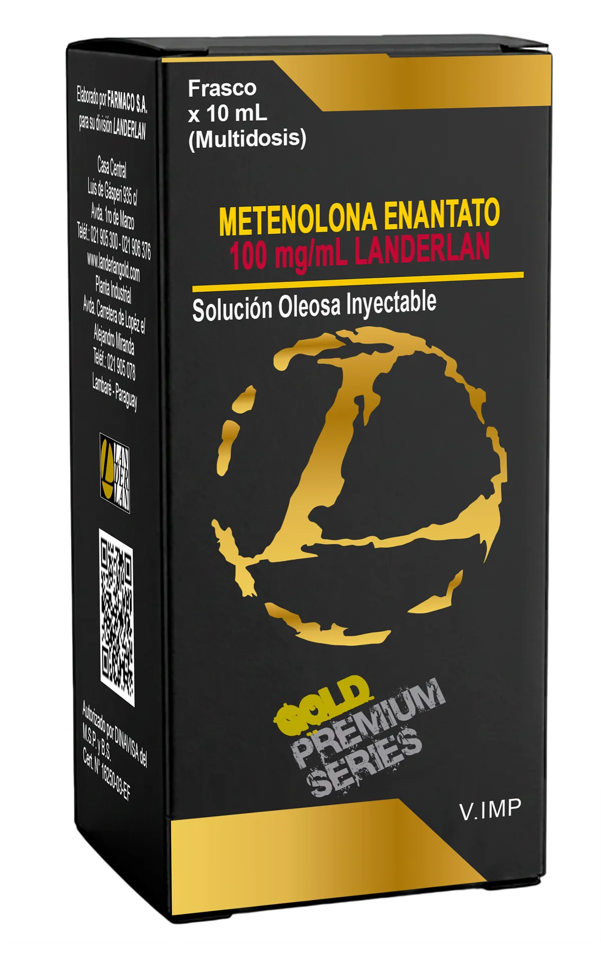 Gold Metenolona Enant. x 10 ml. x 100 mg.