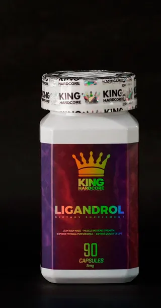 King Hardcore Ligandrol x 90 Caps.