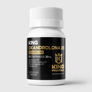 King Oxandrolone x 20 mg. x 50 Comp.