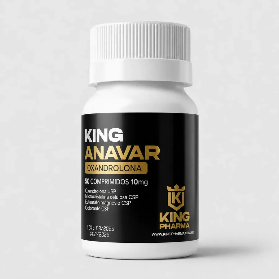 King Oxandrolona x 10 mg. 50 Comp.