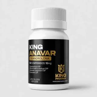 King Oxandrolona x 10 mg. 50 Comp.