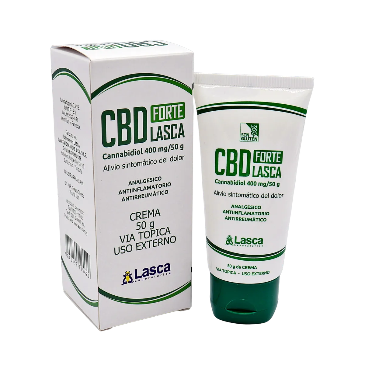 Lasca Cannabidiol Crema x 50 Gr