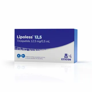 Lipoless 12.5 mg. x 4 Jeringas Pre Cargada