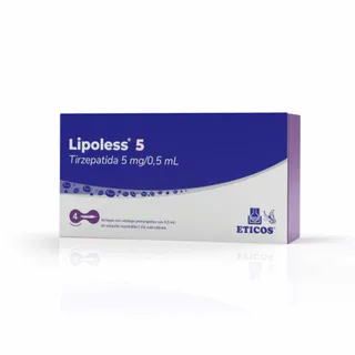 Lipoless 5 mg X4 Jeringas Pre Cargada.