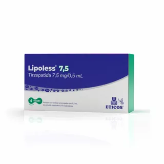 Lipoless 7.5 mg. x 4 Jeringas Pre Cargada