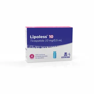 Lipoless x 10 mg. x 4 Ampollas. Sin Jeringas