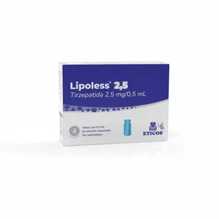 Lipoless x 2.5 mg. x 4 Ampollas. Sin Jeringas