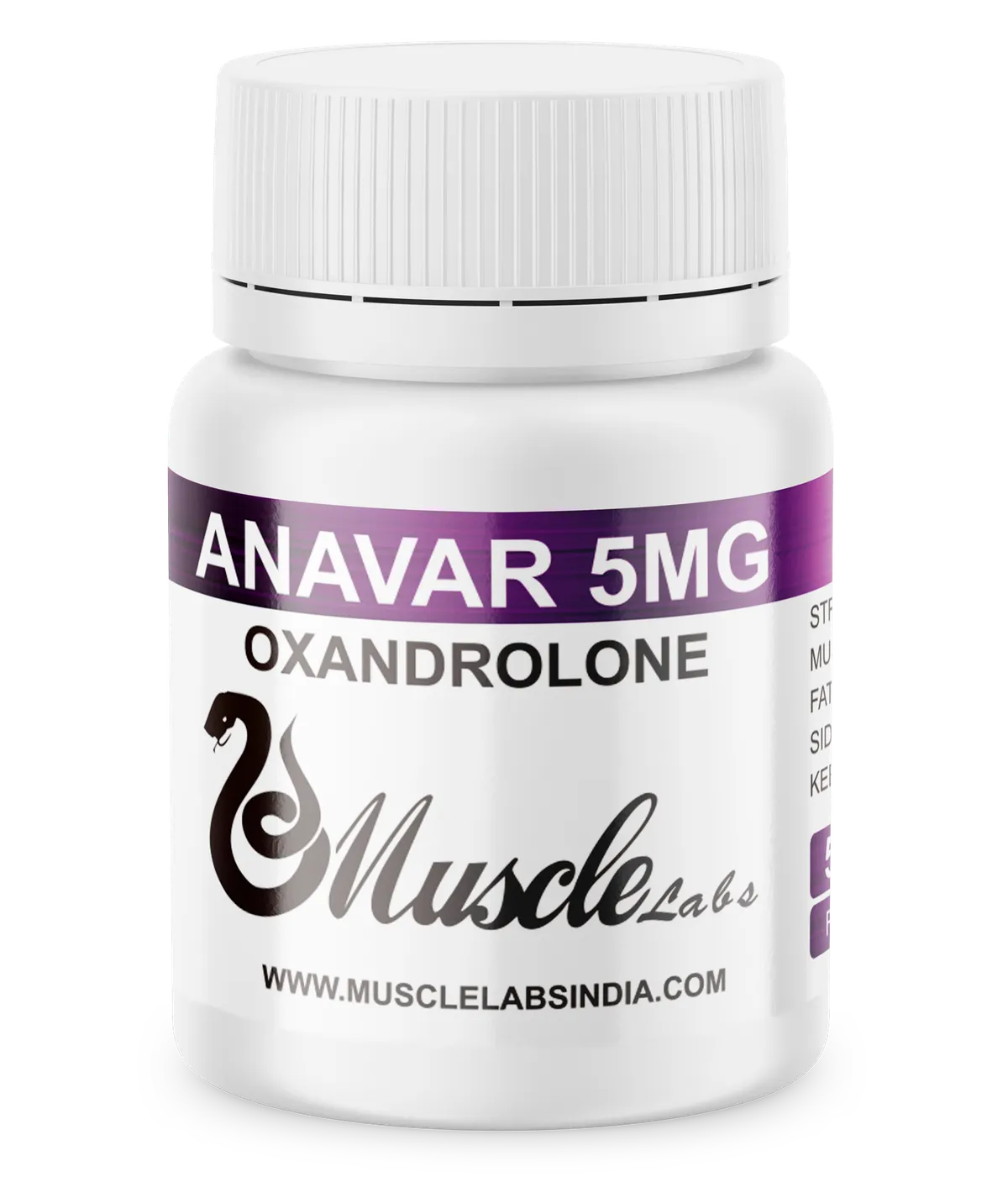 M.p Anavar x 5 mg. x 100 Comp.