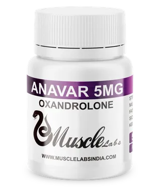 M.p Anavar x 5 mg. x 100 Comp.