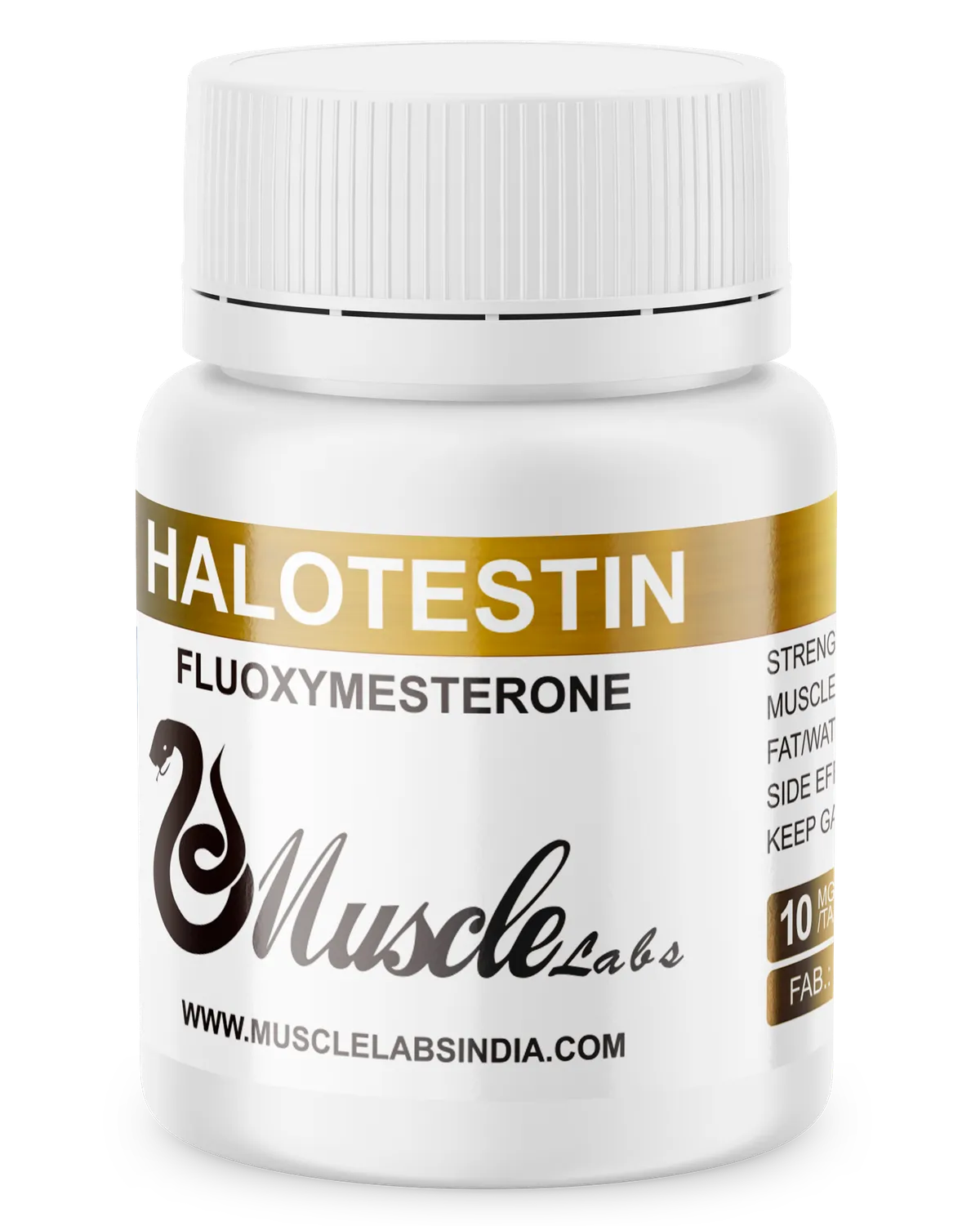 M.p Halotestin x 30 Tabs. x 10 mg.