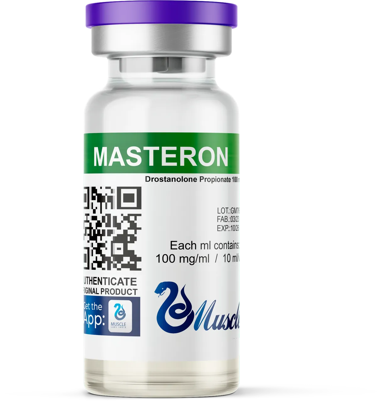 M.p Masteron x 100mg /10ml