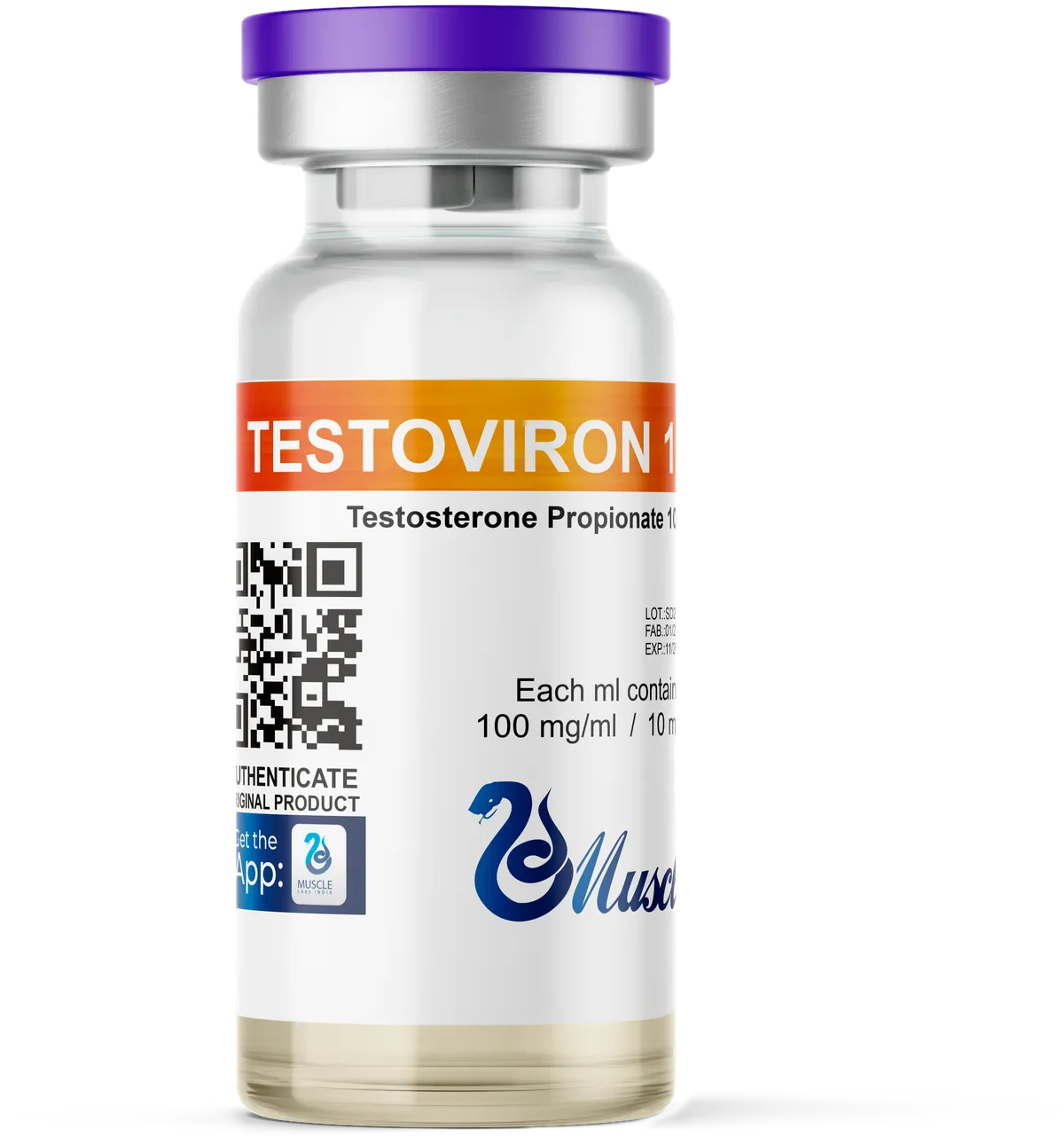 M.p Testoviron 100 x 10 ml.