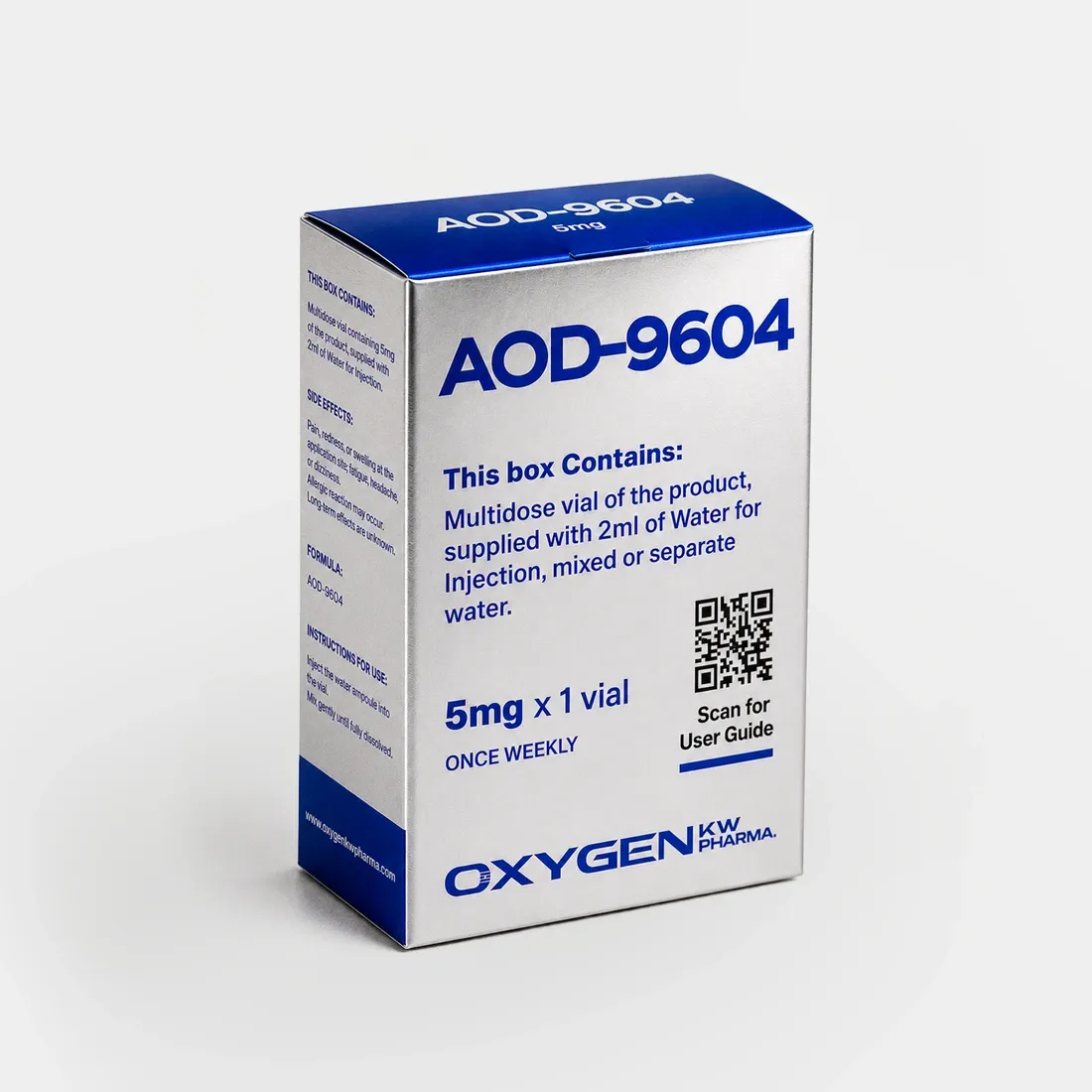 Oxygen Aod x 5 mg.