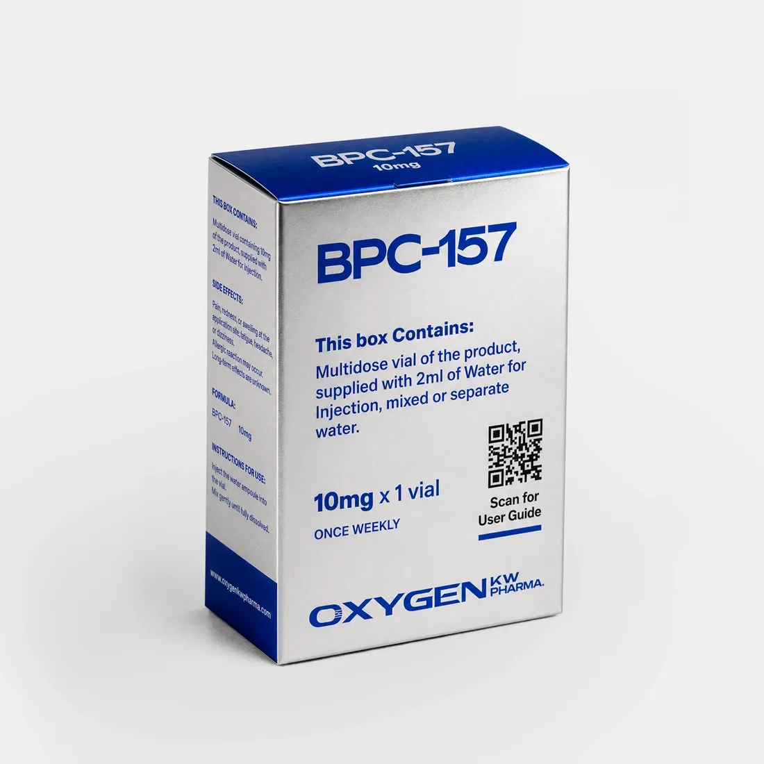 Oxygen Bpc-157 x 10 mg.