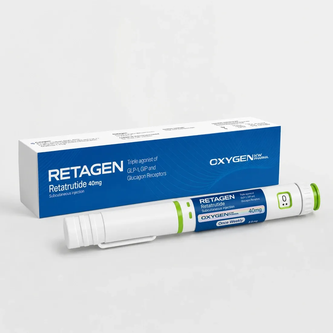 Oxygen Caneta Retatrutide x 40 mg.