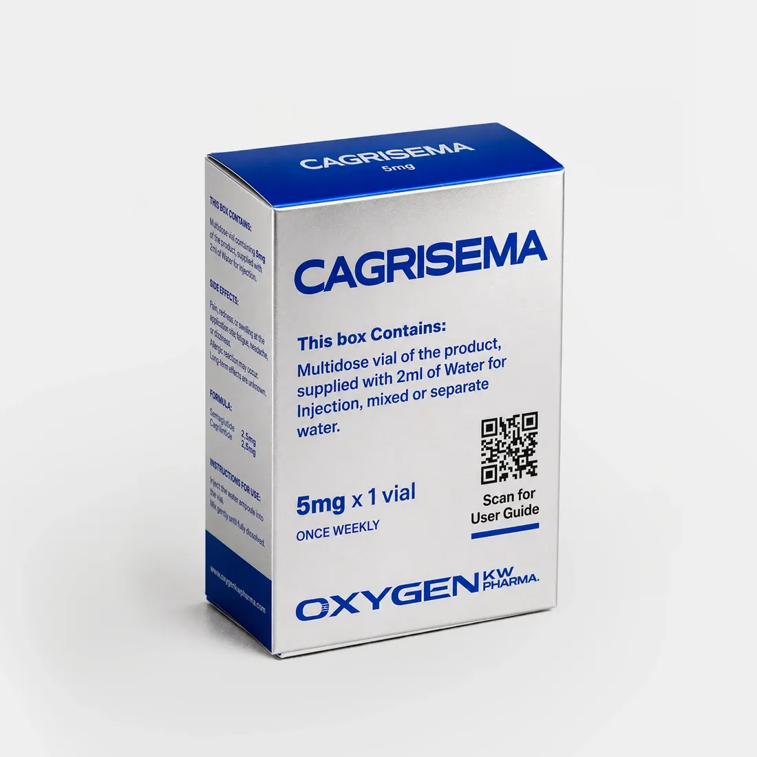 Oxygen Cargrisema x 5 mg.