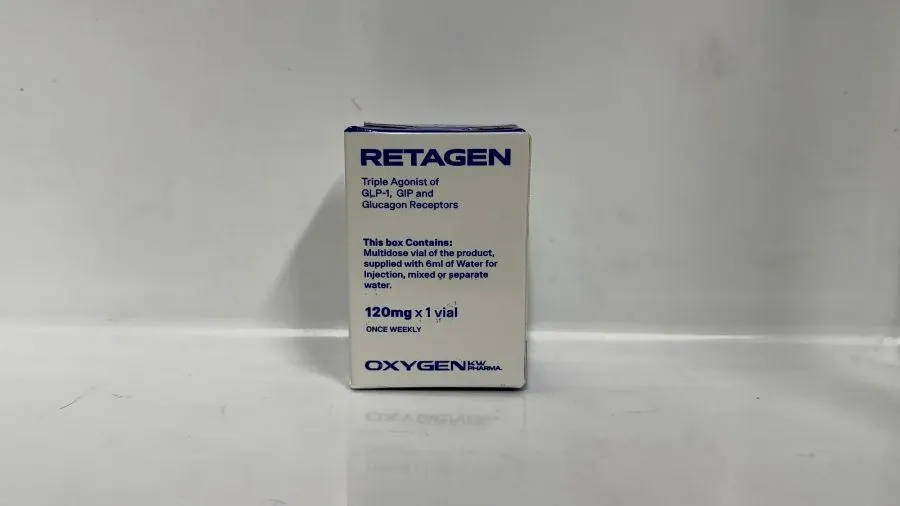 Oxygen Retatrutide 120 mg. Polvo + Agua