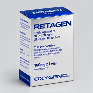 Oxygen Retatrutide 160 mg. Liquido