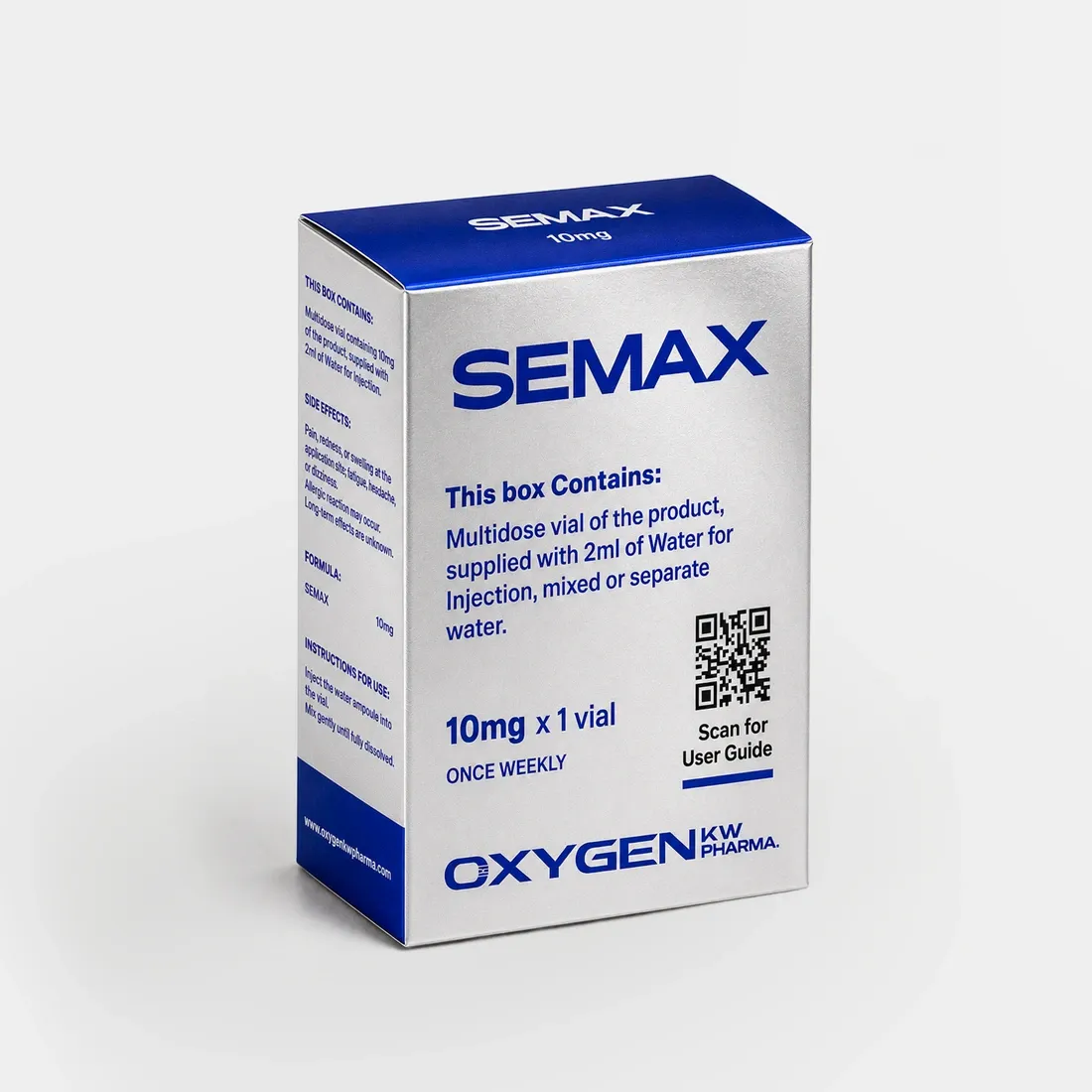 Oxygen Semax x 10 mg.