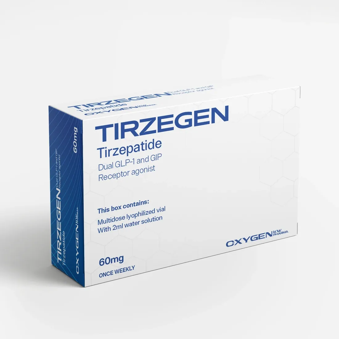Oxygen Tirzegen x 60 mg. Polvo