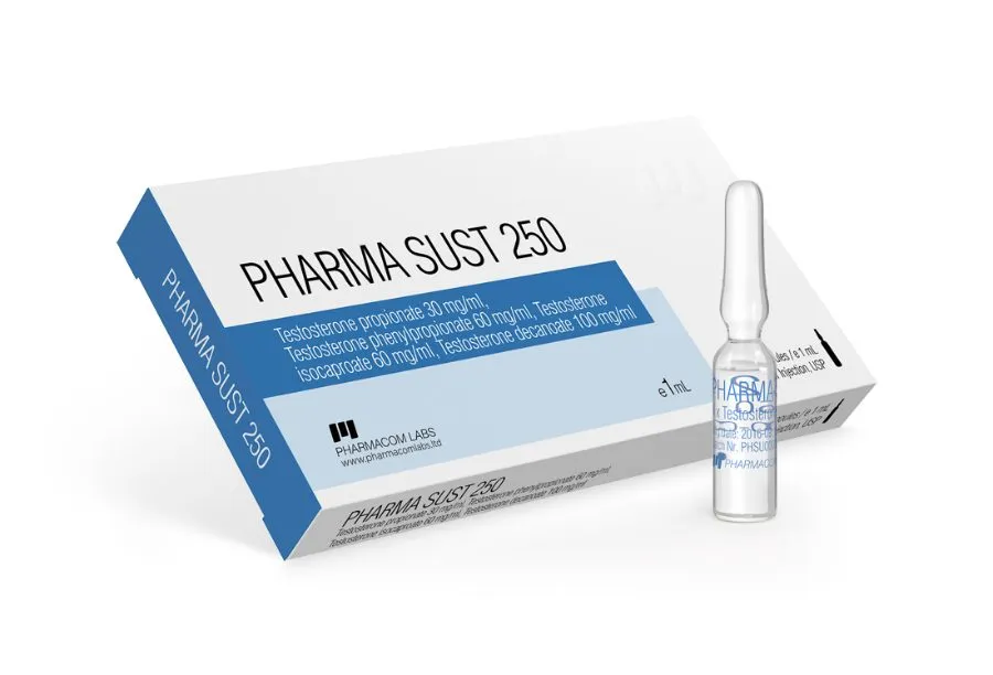 Pharmacom Sus 250 x 10 ml. 10 Ampollas