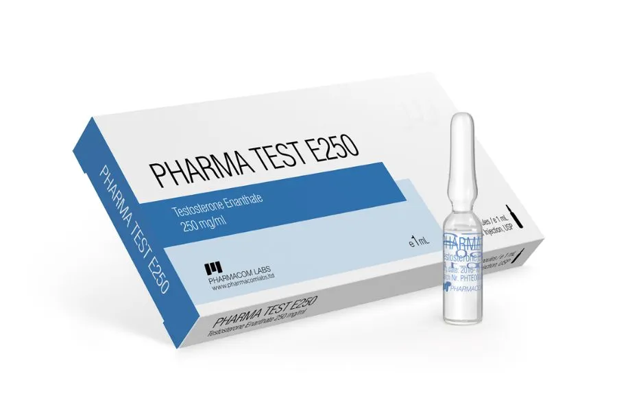 Pharmacom Test E 250 mg. x 10 ml. (Test Enan) 10 Ampollas