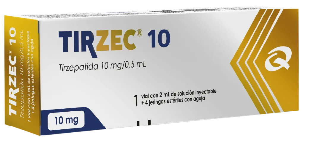 Quimfa Tirzec x 10 mg.