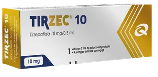 Quimfa Tirzec x 10 mg.