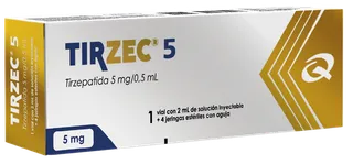 Quimfa Tirzec x 5 mg.