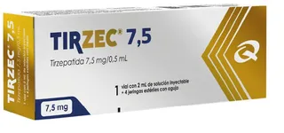 Quimfa Tirzec x 7.5 mg.