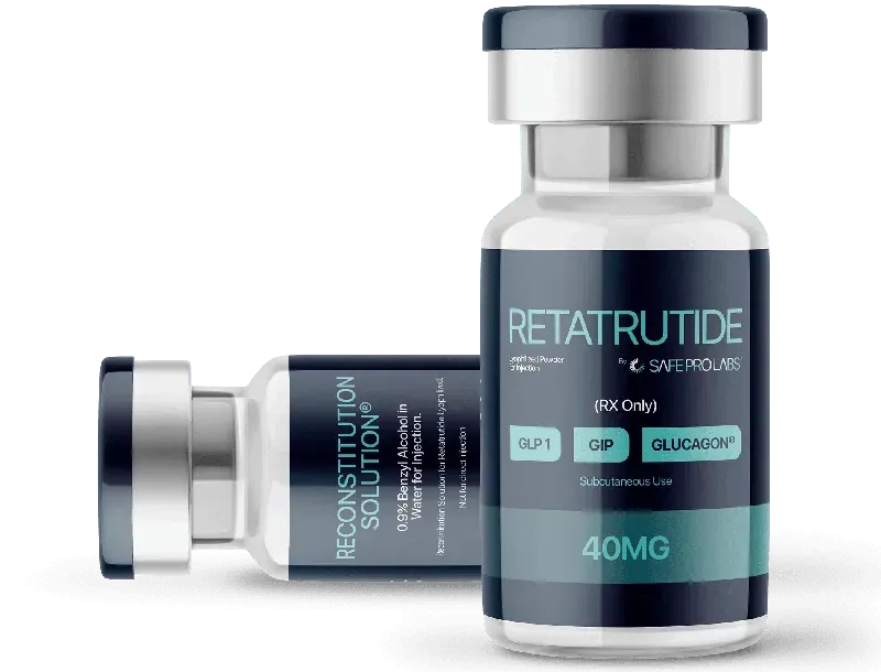 Safe Pro Labs Retatrutide x 40 mg. Polvo + Agua