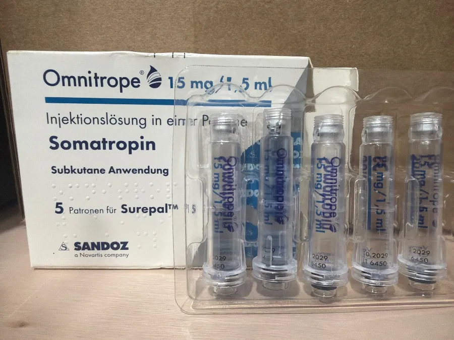 Sandoz Omnitrope 15 mg x 1,5 ml 5 Refill Hgh