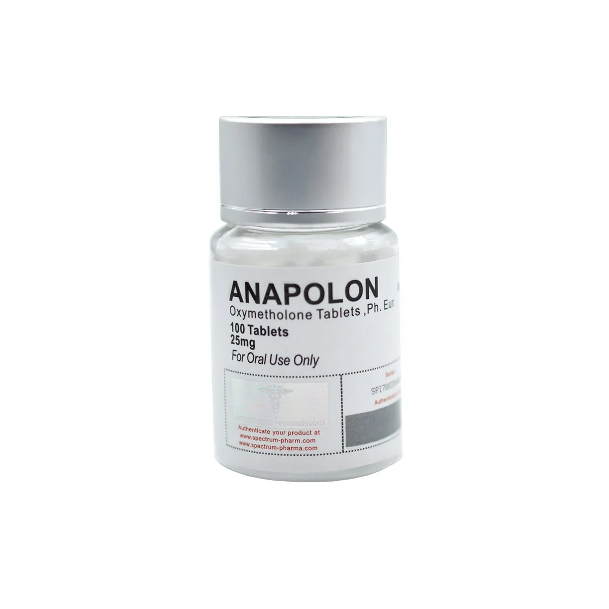 Spectrum Anapolon x 25 mg. Oximetalona
