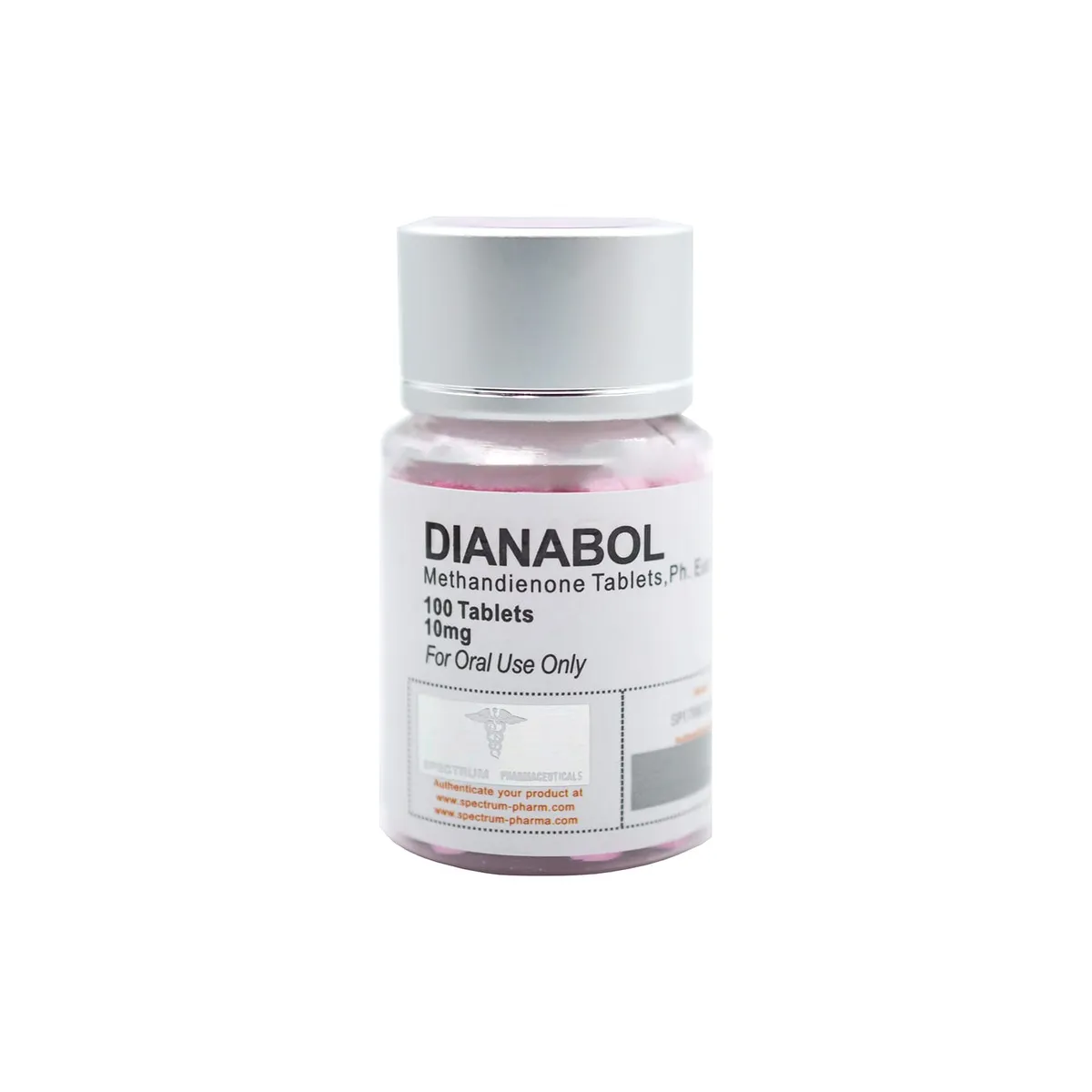 Spectrum Dianabol x 100 Tabs. x 10 mg.