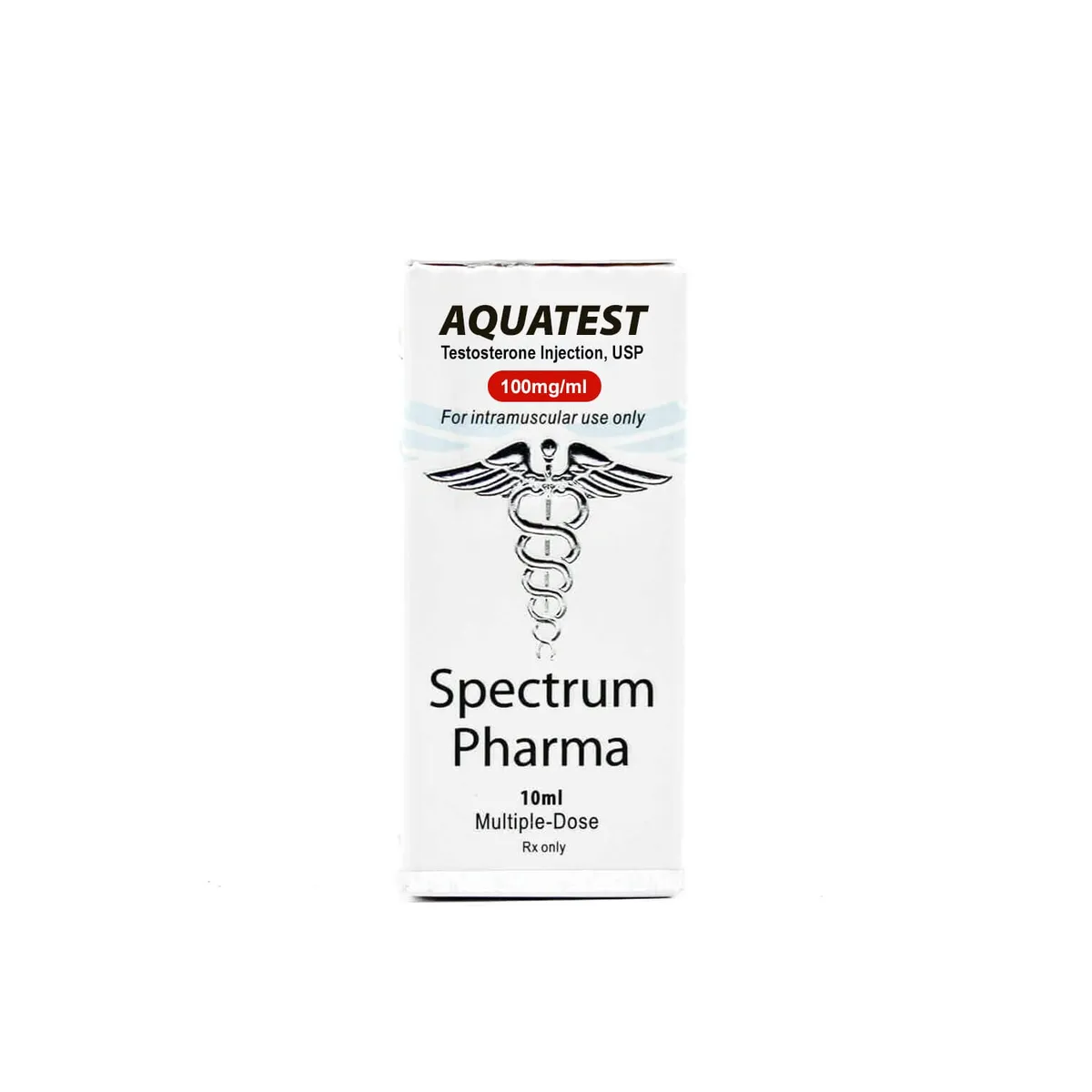 Spectrum Testoterone Supension Aq 100mg X10 Vial