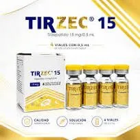 Tirzec x 15 mg. x 4 Ampollas