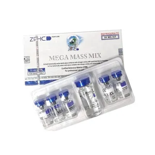 Zphc Mega Mass Mix (Ghrp6-5mg+cjc5mg) (50mg) x 5 Vial