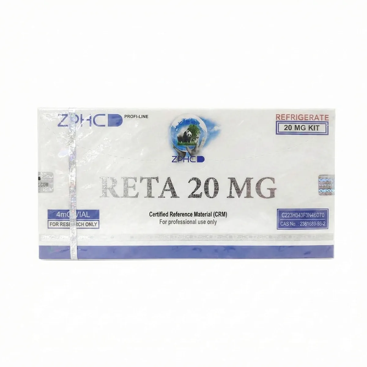 Zphc Retatrutide - 20 mg (5 Vials x 4 mg)