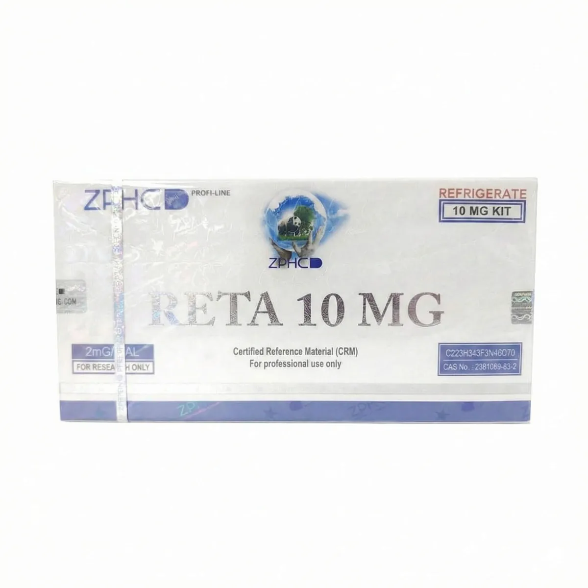 Zphc Retatrutide -10 mg (5 Vials x 2 mg)