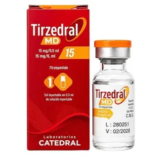 Catedral Tirzedral Multi Dosis x 15 mg. x 1 Amp.